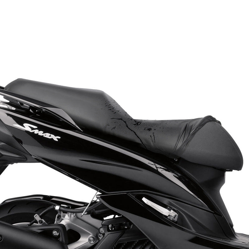 Waterproof Electric Bike Motorcycle Seat Cover Anti-Dust Sleeve Rain Cover Saddle Protector Size: M - Black Waterproof Electric Bike Motorcycle Seat Cover Anti-Dust Sleeve Rain Cover Saddle Protector Size: M - Black